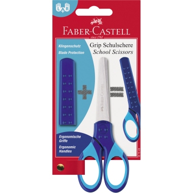 Schulschere Castell 181549 Grip blau 