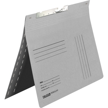 Pendelhefter Falken 15033662 A4 320g gra Kaufmännische Heftung