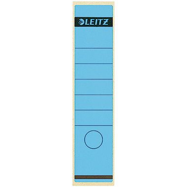 Rückenschild Leitz 1640/1 blau lang/breit, selbstklebend