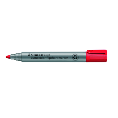 Flipchartmarker Staedtler 356 rot 2mm, Rundspitze
