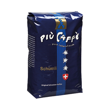 Kaffeebohnen più caffè Schümli 1000g 