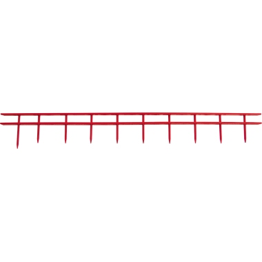 Bindekamm GBC 9666000 SureBind 25mm rot 10 Kämme