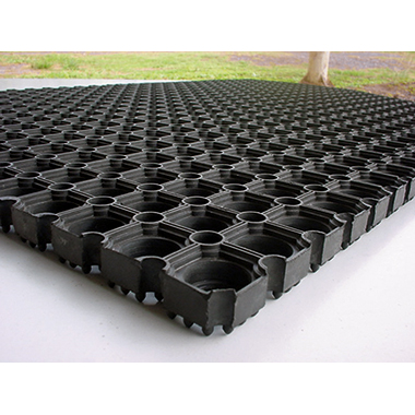 Gummimatte 100 x 150 cm schwarz 