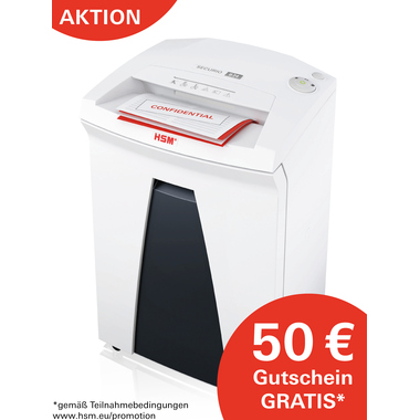 Aktenver. HSM 1783111 P4 4,5x30mm 34L Securio B24 weiß