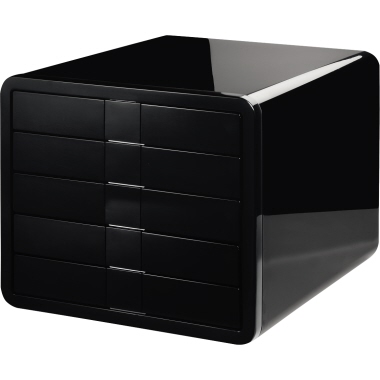 Schubladenbox Han 1551 iBox schwarz 5 Geschlossene Schubladen