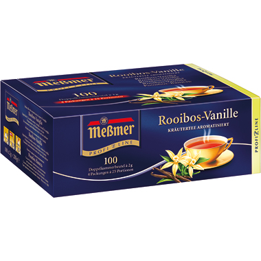 Tee Messmer Rooibos Vanille 100x2g Beutel Nicht Einzeln Verpackt