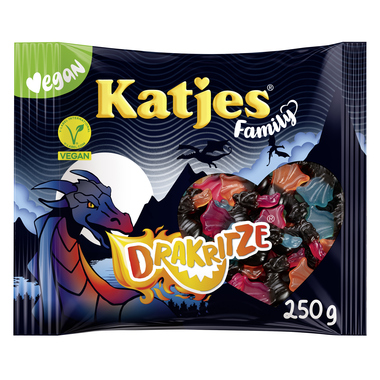 Fruchtgummi Katjes Drakritze vegan 