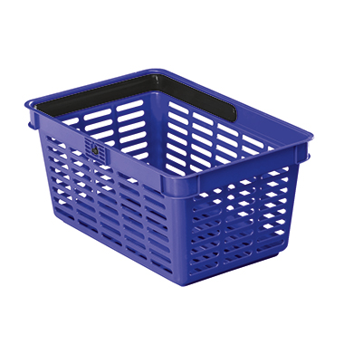 Einkaufskorb 19 Liter Inhalt blau 