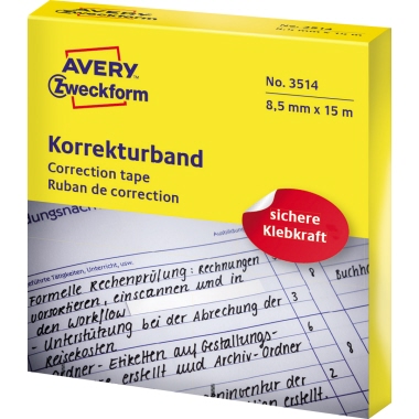 Korrekturband Zweckform 3514 8,5mm 