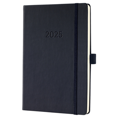 Buchkalender Sigel Conceptum C2519 schw. Din A5 1w/2s Hardcover