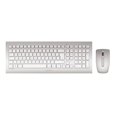 Maus+Tastatur-Set CHERRY DW8000 silber 