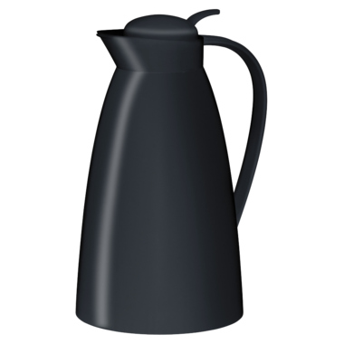 Isolierkanne Alfi Eco 1Liter schwarz EINHANDAUSGIEßTASTE,