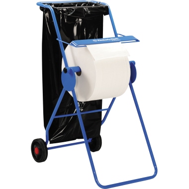 Bodenständer KC 6155 blau f. Rollen bis 40cm