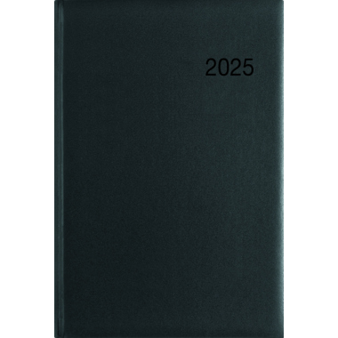 Wochenterminbuch Zettler 766-0020 2S/1W Schwarz Tages-und Wochenzählung