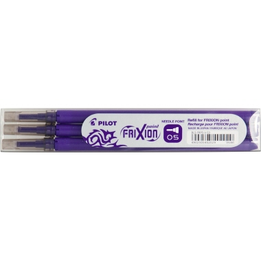 Tintenrollermine PILOT FriXion 2265 BLSFRP5 violett 0,3mm 3er Set