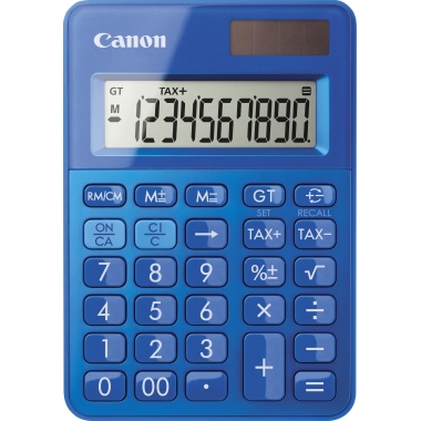 Taschenrech. Canon LS-100K-MBL blau 