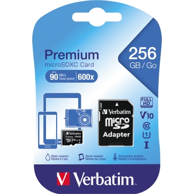 microSDXC Card Verbatim 256GB 