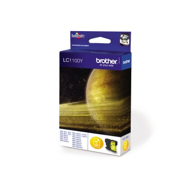 Tintenpa. BROTHER LC1100 yellow 