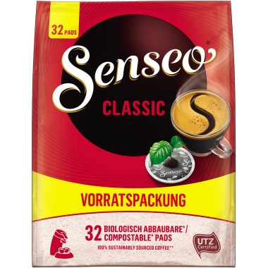 Kaffeepads Senseo Classic 32 Pads 222g 