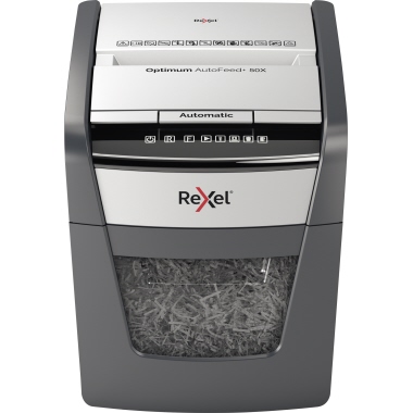Aktenver. REXEL 2020050X P4 4x30mm 20L Auto Optimum Autofeed+ 50x schwarz