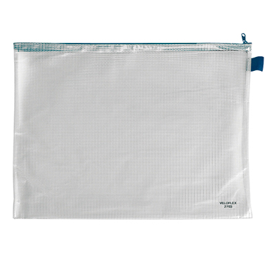 Sichttasche Veloflex A3 PVC 350my transp Arent, Mit REIßVERSCHLUSS, Velobag,