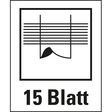 Locher Soennecken 3274 blau bis 15 Blatt