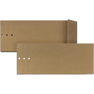 Musterbeutel 245x100x40mm 120g braun Stehboden und Seitenfalte