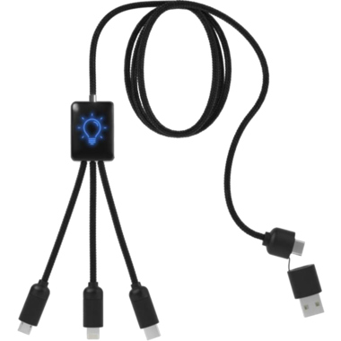 Ladekabel C28 5-in-1-Ladekabel blau 
