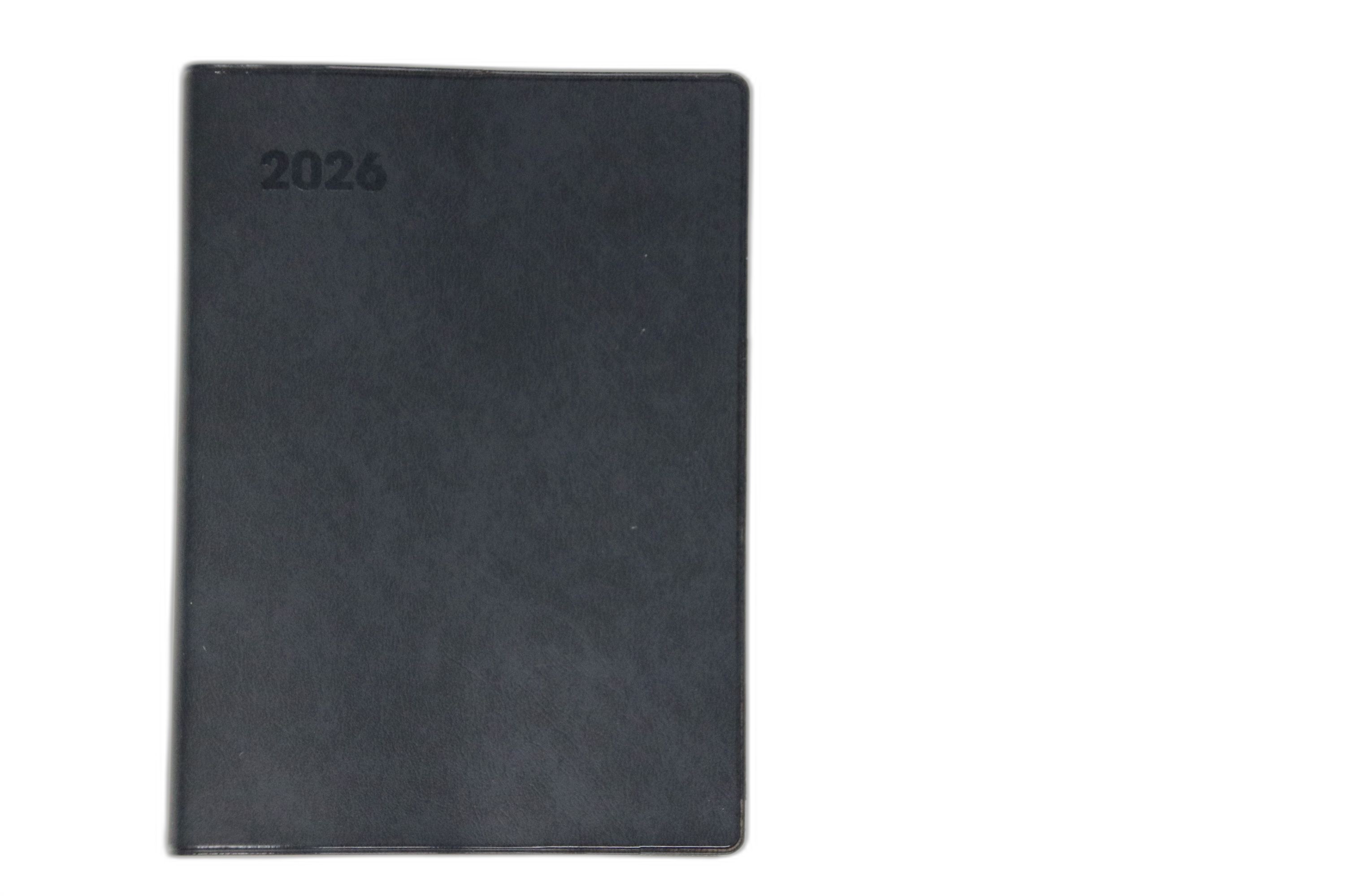 Buchkalender BRUNNEN 7361190 1 Seite / 1 Tag schwarz