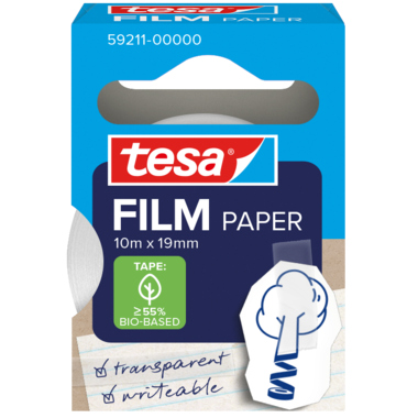 Klebefilm Tesa 59211 10x19mm Paper 