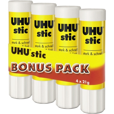 Klebestift Uhu Stic 4x21g 