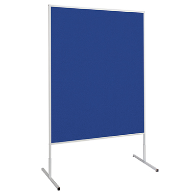 Moderationswand Maul 63634 120x150cm Blau, Filz