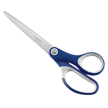 Schere Leitz 5416 Titan 18cm blau Rostfreier Stahl, Ergonomischer Griff