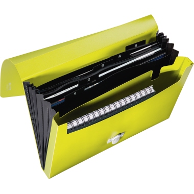 Projektmappe Leitz 4624 A4 PP 5F gelb 