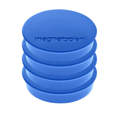 Magnet Magnetoplan 16642414 30mm blau /4 Oplan