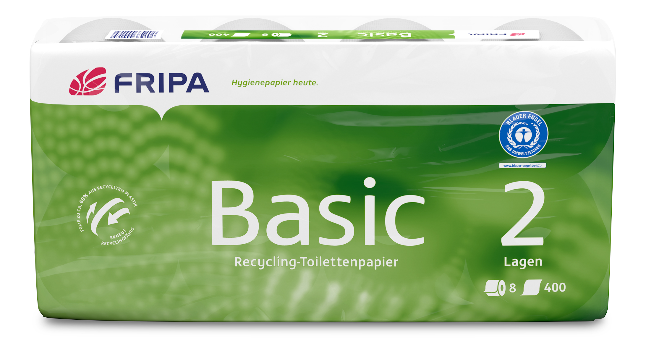 Toilettenp. Fripa Basic 2lag. 250Bl recy 