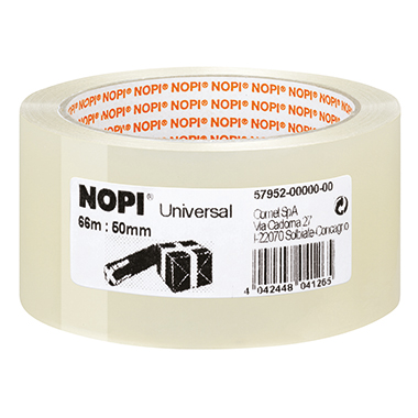 Packband Nopi 57952 66mx50mm transparent Universal