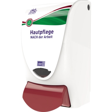 Hautschutzspender SCJ PROFESSIONAL rot weiß/rot, B13xH23,3xT11,5cm, Kunststoff