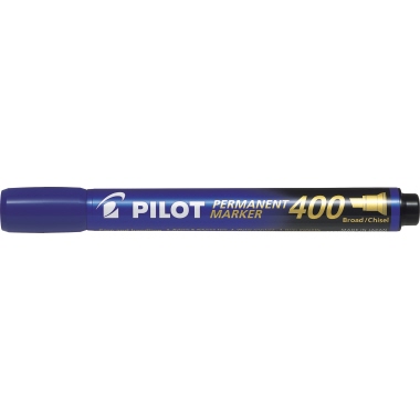 Permanentmarker Pilot SCA-400 blau Keilspitze, Strichbreite 1-4,5mm