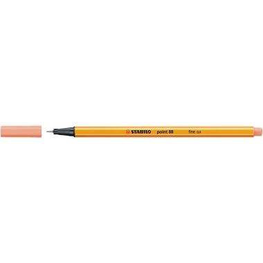 Feinschreiber Stabilo Point 88/26 apric apricot 0,4mm