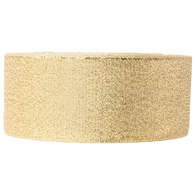 Geschenkband 40mmx22m gold 