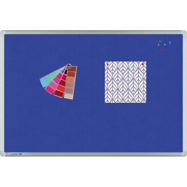 Pinboard Legamaster 45x60mm, blau ,textil