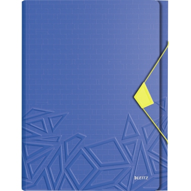 Ordnungsmappe Leitz 3997 A4 5F PP blau 