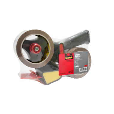 Packbandabroller Scotch 309R2D Bis 50mmx66m, Inkl.2 Rollen Braunes Ver