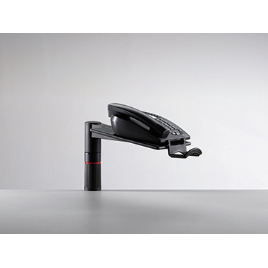 Telefonschwenker Novus 7130 anthrazit Phonemaster Ohne Arm, Unizwinge 1
