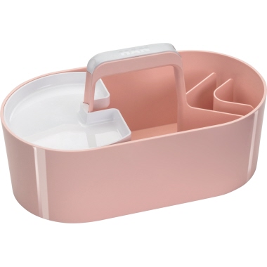 Toolbox HAN 1200 flamingo rosa mobil, 4 Fächer, herausneh. Ablageschale