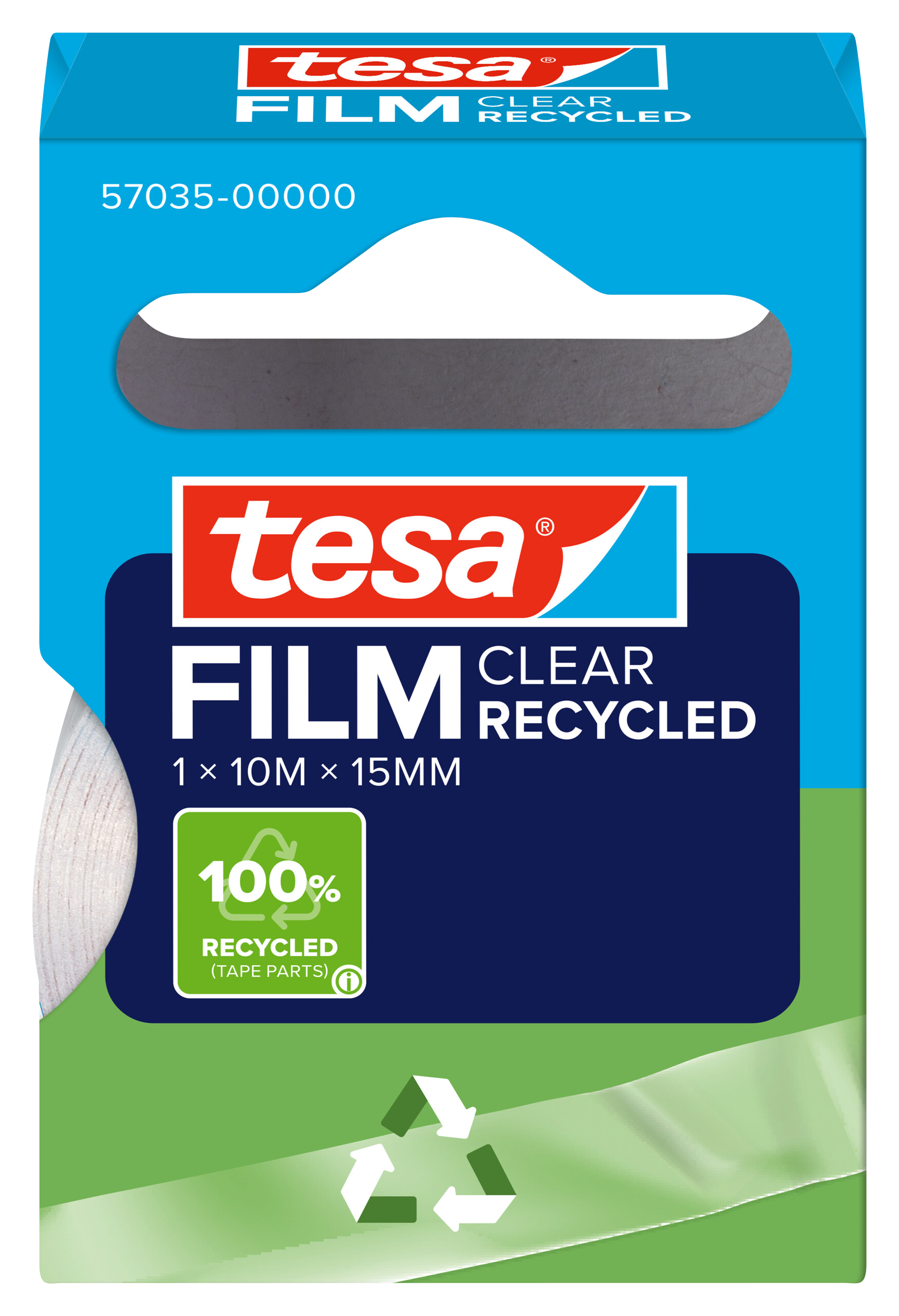 Klebefilm Tesa 57035 Eco&Clear 10mx15mm 