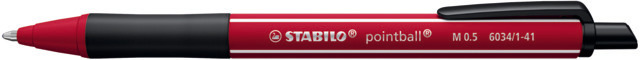 Kugelschreiber Stabilo 6034 burgunderrot Pointball NatureCOLORS Wildflower