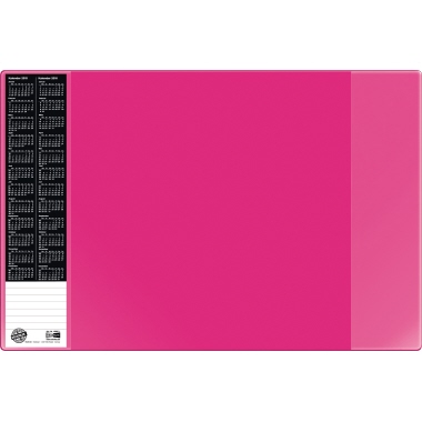 Schreibunterlage Veloflex 4680371 pink 60x40cm, Pvc
