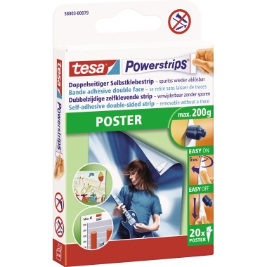 Posterstrips Tesa 58003-79 20 Stück